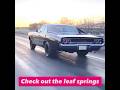1968 Dodge Charger 1/4 mile launch 500 stroker 1969 1970 Plymouth roadrunner Cuda barracuda Mopar