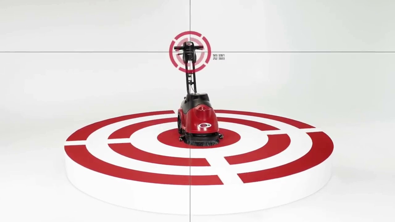 Viper AS380B Battery Compact Scrubber Dryer