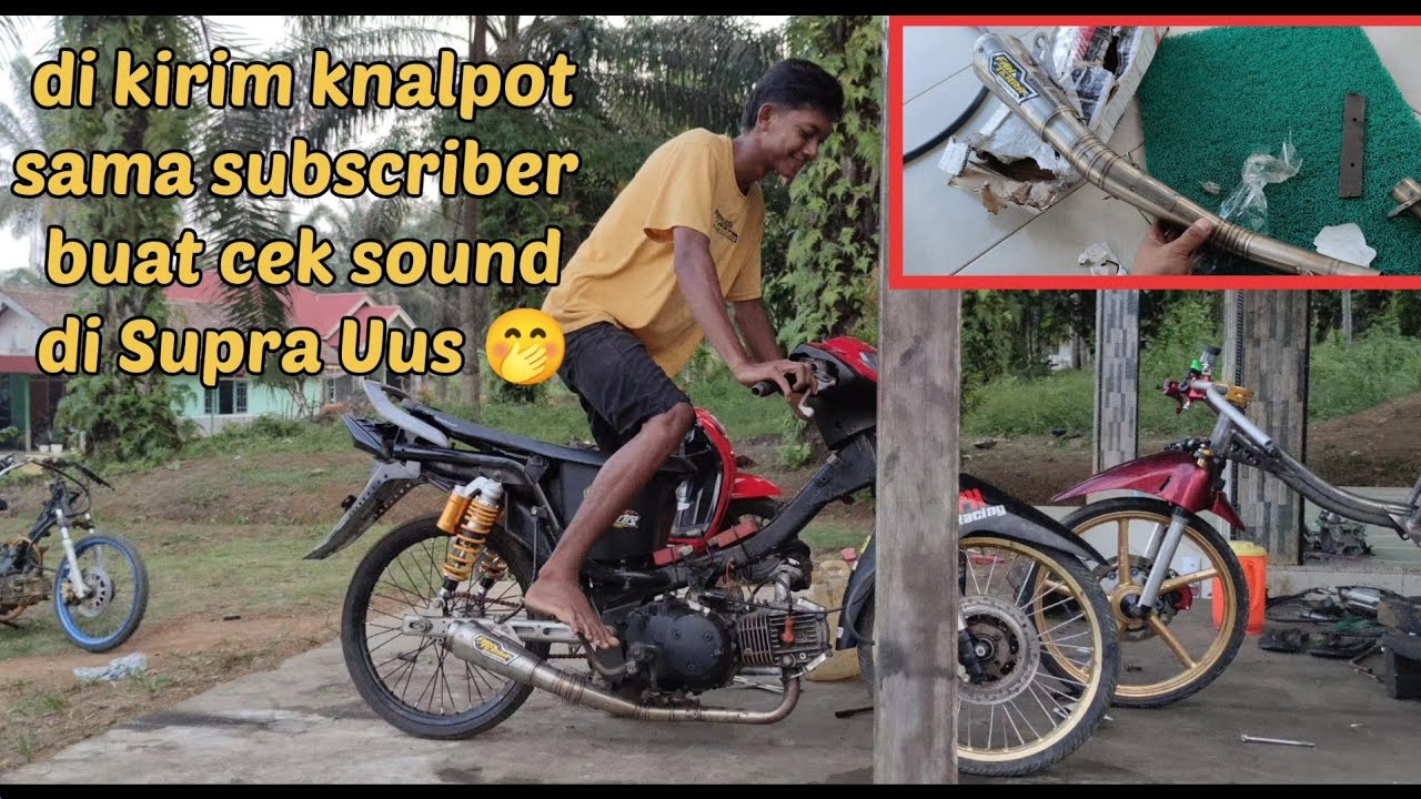 cek sound knalpot fanterra di  Supra uus