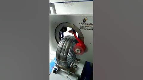 Gi wire coil wrapping machine