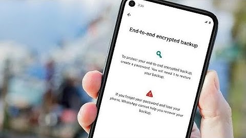 WhatsApp users will now be able to protect their chat backups using end-to-end encryption