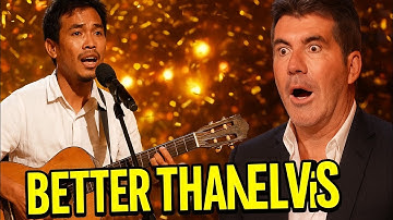 POOR Filipino Street Singer SHOCKS Simon Cowell | “Better Than Elvis” Performance Leaves Everyone in