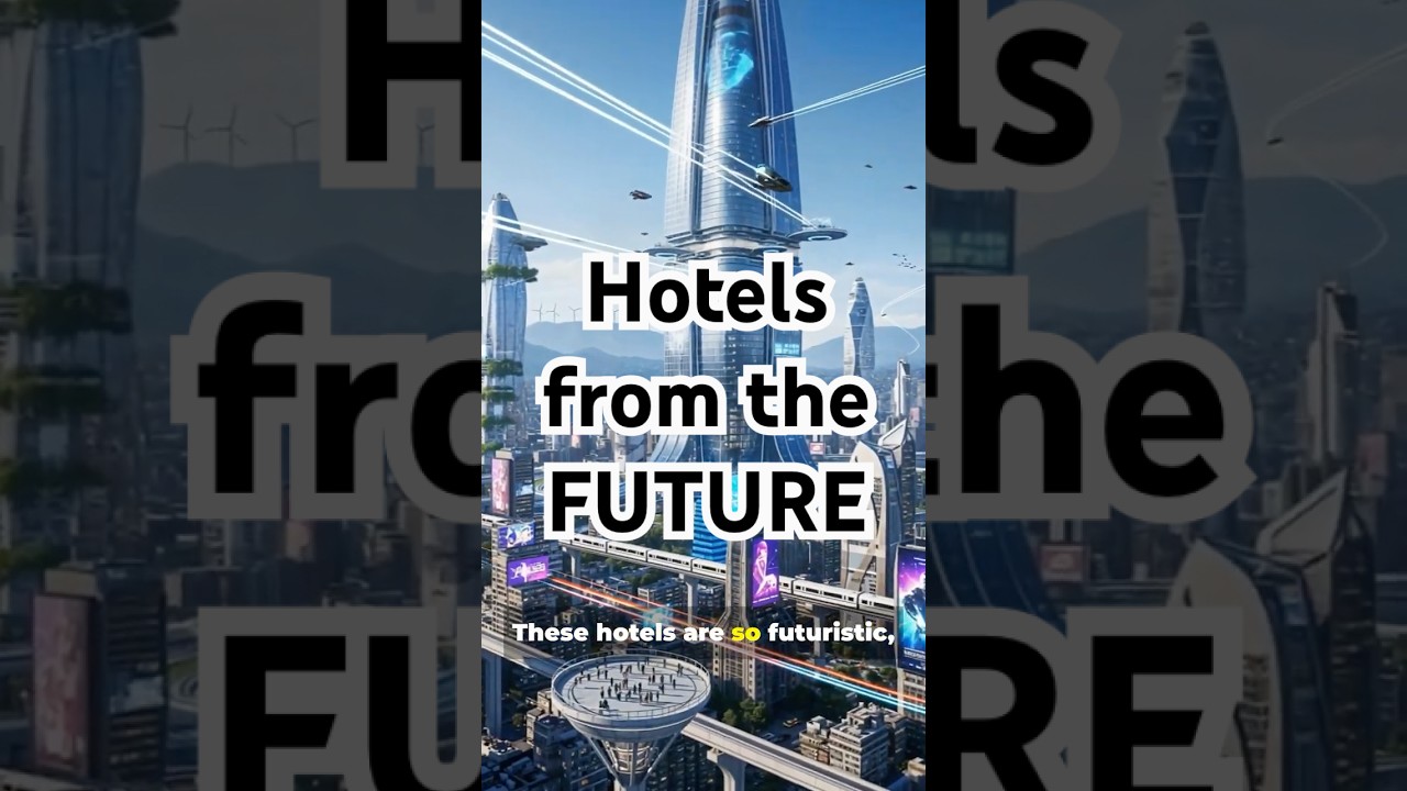 🤖 The 3 Most Futuristic Hotels in the World!  