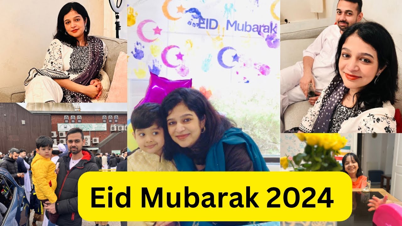 Eid Mubarak || Eid Vlog 2024 || Eid  celebration in Birmingham UK 