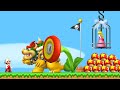 What happens if Mario Fight Big Flower in World 1-1?