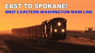 East to Spokane | BNSF's Lakeside Subdivision through eastern Washington