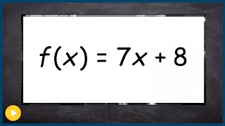 Exam Review   Find the inverse of a function algebraically