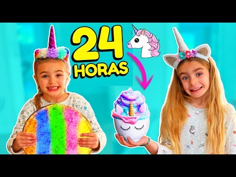 24 horas comiendo unicornio comida colores Las Ratitas SaneuB