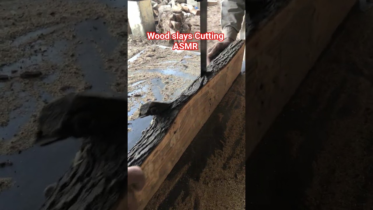 Perfect Wood Slab Cutting | Satisfying Woodworking ASMR 