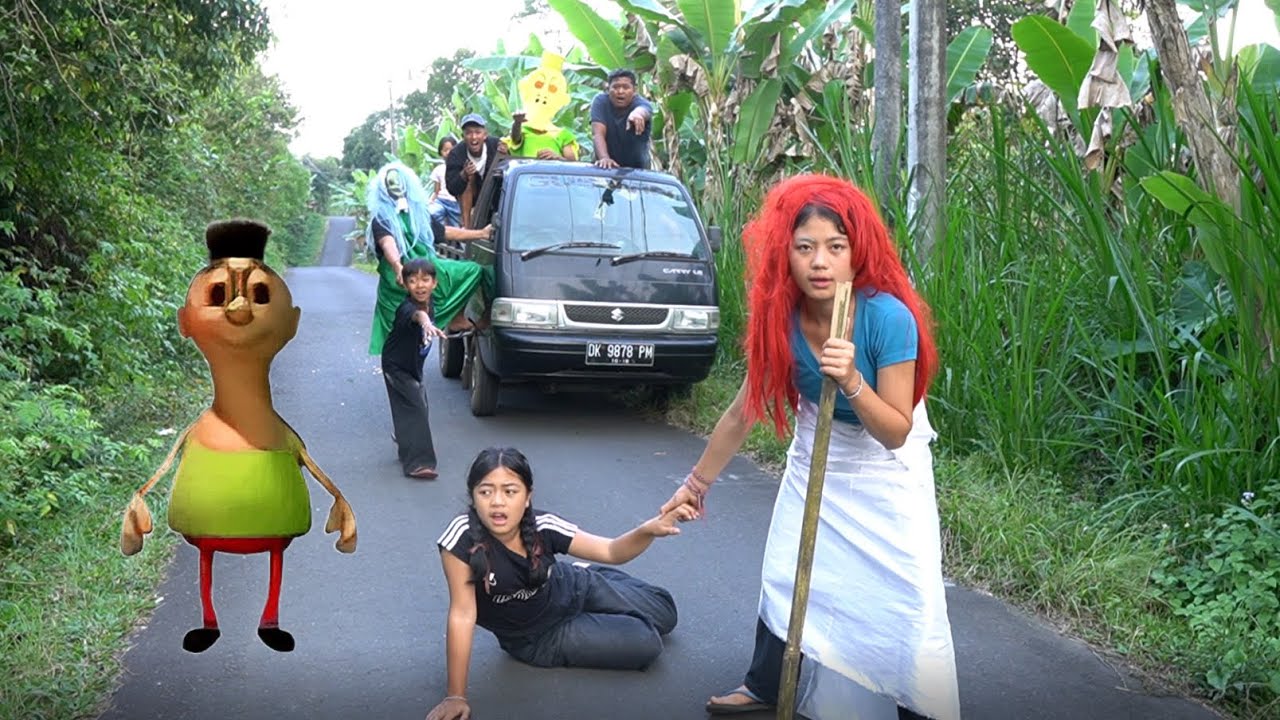 CARLA DI BAWA SAMA NENEK MISTERIUS DAN HAMOOD HABIBI SAAT JALAN JALAN