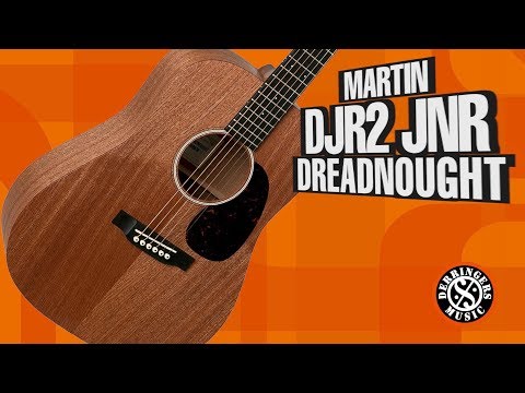Martin DJR2 Dreadnought Junior Acoustic Guitar - YouTube