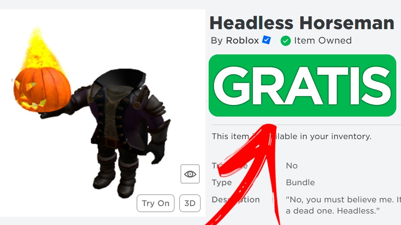 COMO PEGAR a CABEÇA INVISÍVEL DE GRAÇA no ROBLOX! *HEADLESS HEAD