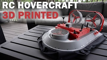 3D PRINT Your Own AMAZING RC Hovercraft!