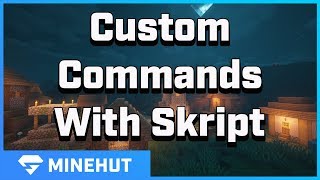 How To Make Custom Commands With Skript | Minehut 101