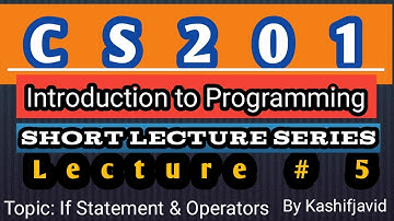 CS201 Short Lecture - 05| VU Short Lecture | Introduction to Programming in ( Urdu / Hindi )