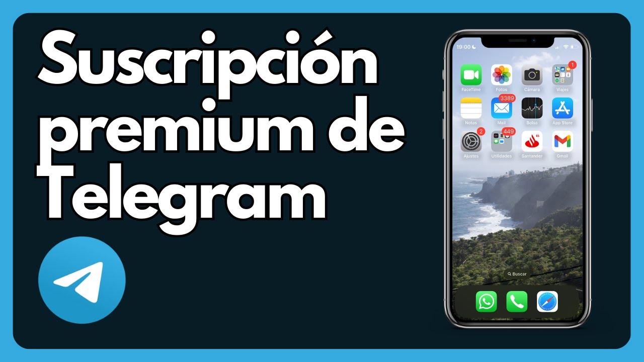 Cómo ver la suscripción premium de Telegram - YouTube