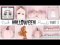 Pink Halloween Decor & Accessory Haul ♡ HomeGoods, TJ Maxx, Marshalls & Betsey Johnson ♡ Oct 2021