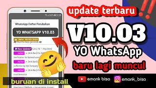 update yo whatsapp v10.03 terbaru 2024 screenshot 2
