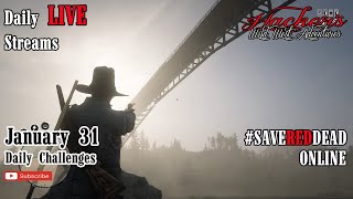 Red Dead Online Daily Challenges \& Madam Nazar Location 1\/31 - Rdr2 Online Daily Challenges