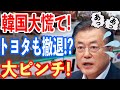 【隣国の反応】お隣さんからトヨタも撤退?利益を根こそぎ日本へ送金した結果、隣国経済が…次々と撤退する外資系企業に隣国民の本音は?