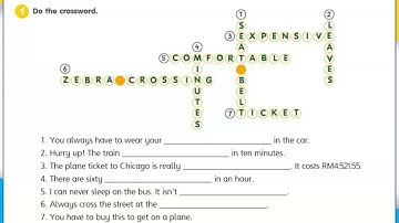 GET SMART 4 UNIT 6 GETTING AROUND - PAGE 54 WORKBOOK