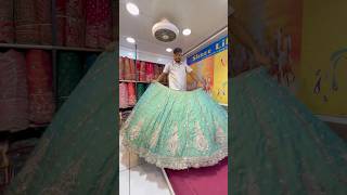 Lehenga wholesale market in Surat | Designer lehenga market in india | #explorepage #trending |