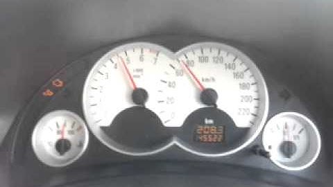 Corsa C Ute with Z20LET & F23 transplant: Acceleration 1st through 3rd