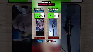 ☠️⚡ iPHONE 17 PRO MAX VS NOTHING PHONE 4A PRO BATTERY TEST!!🚀