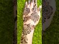beautiful back hand mehndi designs #mehndi #mehndidesign #youtubeshorts #youtubevideo