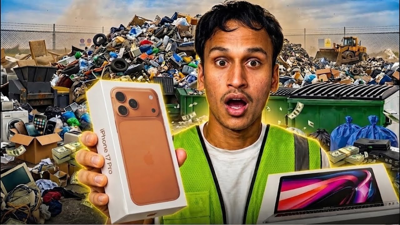 I Found Expensive Items in a Garbage Dump! 😱 !! 