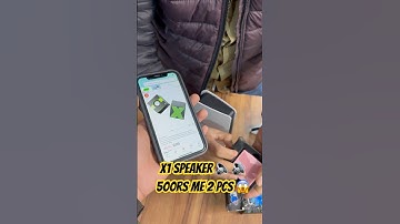 X1 speaker 🔊🔈🆗 1 pair only 500rs 🆗✅🔥 #x1speaker #btspeaker #shortindia