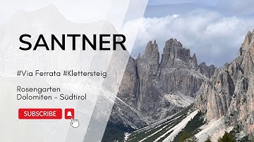 Via Ferrata – Santnerpass | Exposed B-Grade Alpine Route in the Rosengarten (Dolomites)