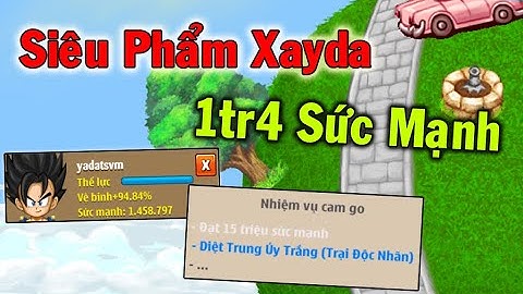 Ngọc Rồng Online - Bất Ngờ Được Cầm Siêu Phẩm Xayda Nhi Đồng 1tr4 Sức Mạnh