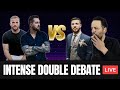 Heated double debate  john anthony and me vs the crucible
