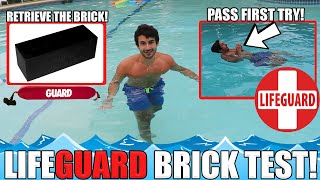 HOW TO SURVIVE THE LIFEGUARD BRICK DIVE TEST! (*DO THIS TO PASS 100%*)