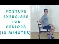 Seniors' Posture Exercises - Exercises for Seniors - Posture Exercises