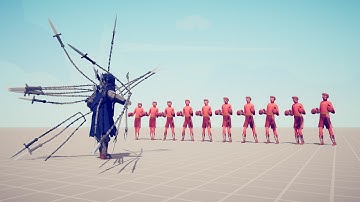 CHAIN OF DEATH vs 10x EVERY UNIT - Totally Accurate Battle Simulator TABS