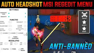 REGEDIT MSI PLAYER | FREE FIRE HEADSHOT APP | MOBILE MACRO AUTO HEADSHOT FREE FIRE screenshot 3