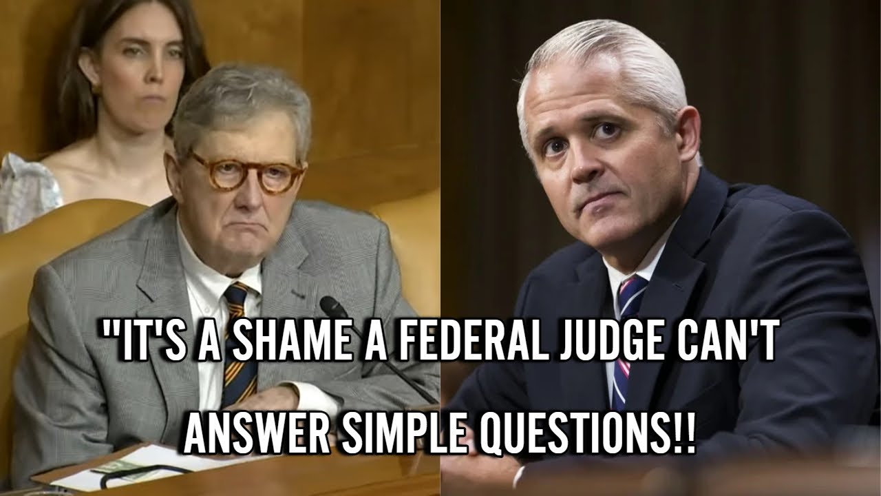 Senator Kennedy SHOCKED with Federal Judges Response On RACE AND GENDER.