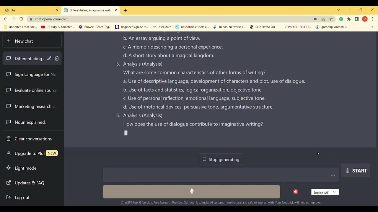 Differentiating Writing Forms Google Chrome 2023 02 21 22 01 02 YouTube