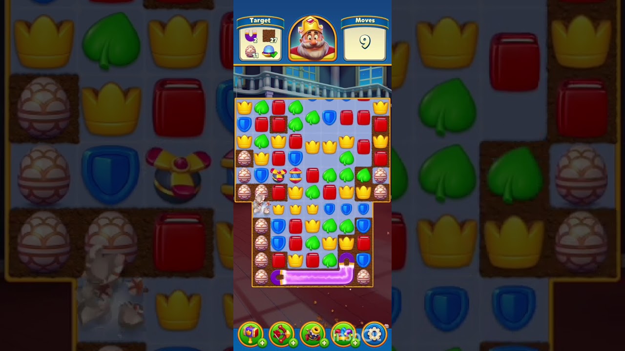 Best move in Royal Match Level -"5667"Complete 