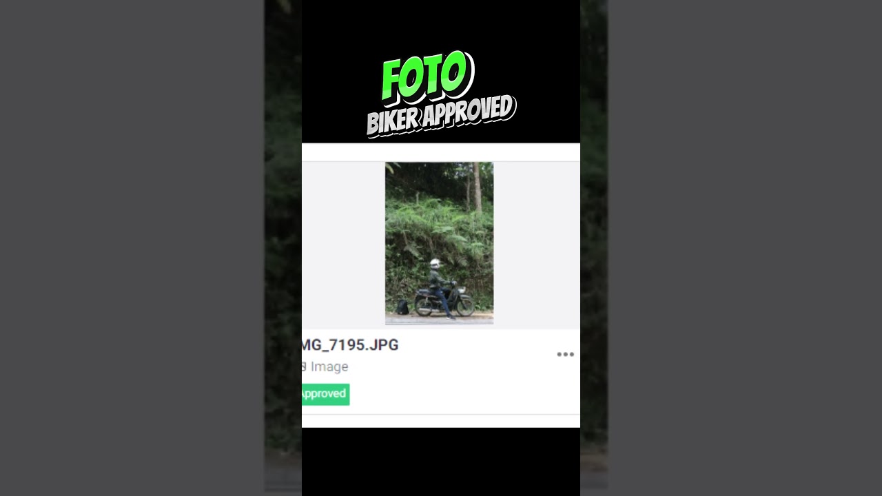 Foto Biker approved 