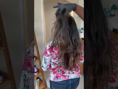 Hair botox result Nagpur salon