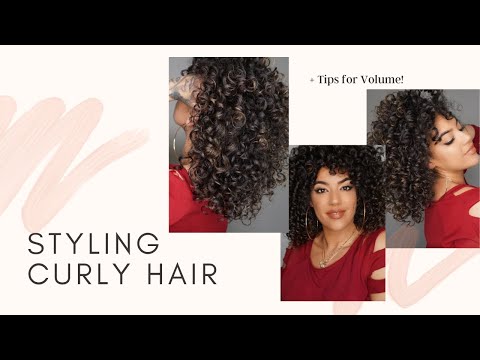 Tips for Styling Curly Hair