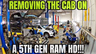 Celebrity Removing The Cab On A 5TH Gen RAM HD! Wealth