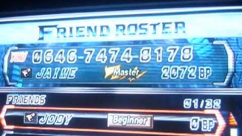 Tatsunoko vs. Capcom Friend Code