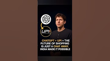 “ChatGPT + UPI = Game Changer 💳🤖”#shorts