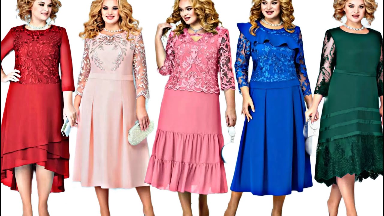 КРУЖЕВНЫЕ ПЛАТЬЯ и костюмы ! ПРЕДНОВОГОДНЯЯ коллекция для ПОЛНЫХ женщин ! Белорусский трикотаж !