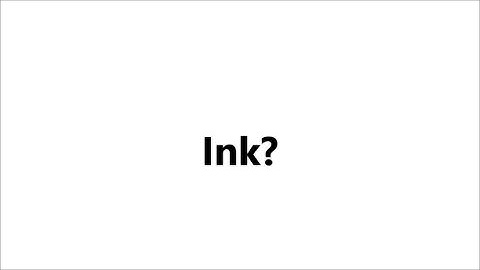 Printing digital papers -How much ink do I use, when printing?
