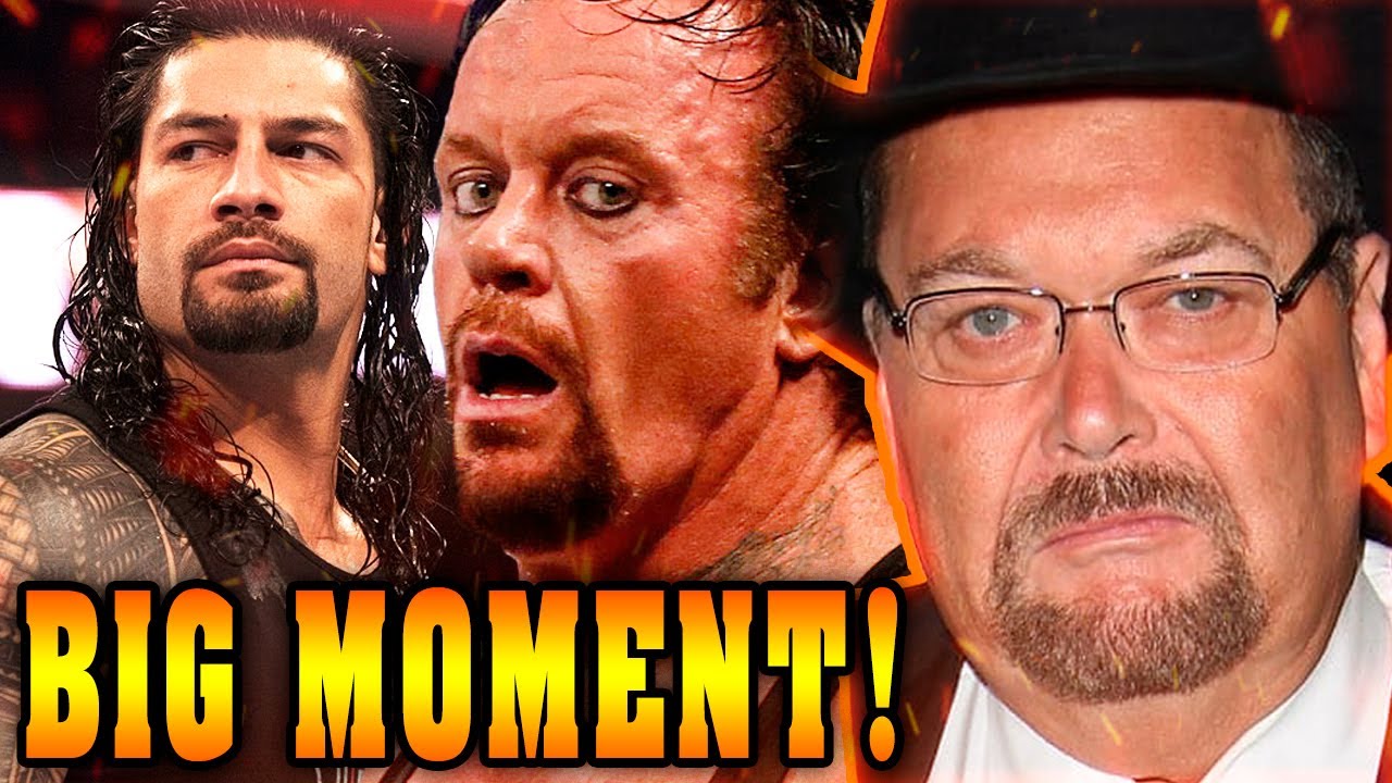 Jim Ross On Calling The Undertaker Versus Roman Reigns - YouTube